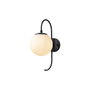 Opviq Jewel - 10555 Aplique de Pared Negro y Crema